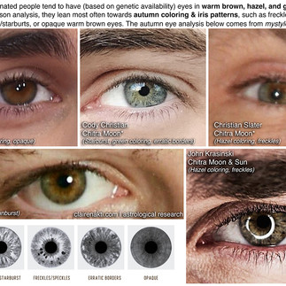 Chitra Eye pattern/color analysis
