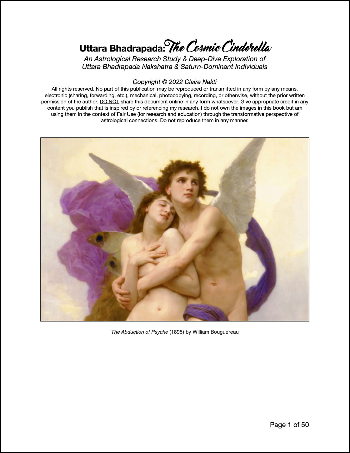 UTTARA BHADRAPADA: THE COSMIC CINDERELLA