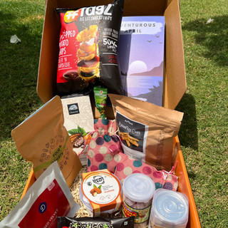 Kaamik's April monthly snack box with theme adventurous april that provides some of the best modernized Indian snacks from all corners.