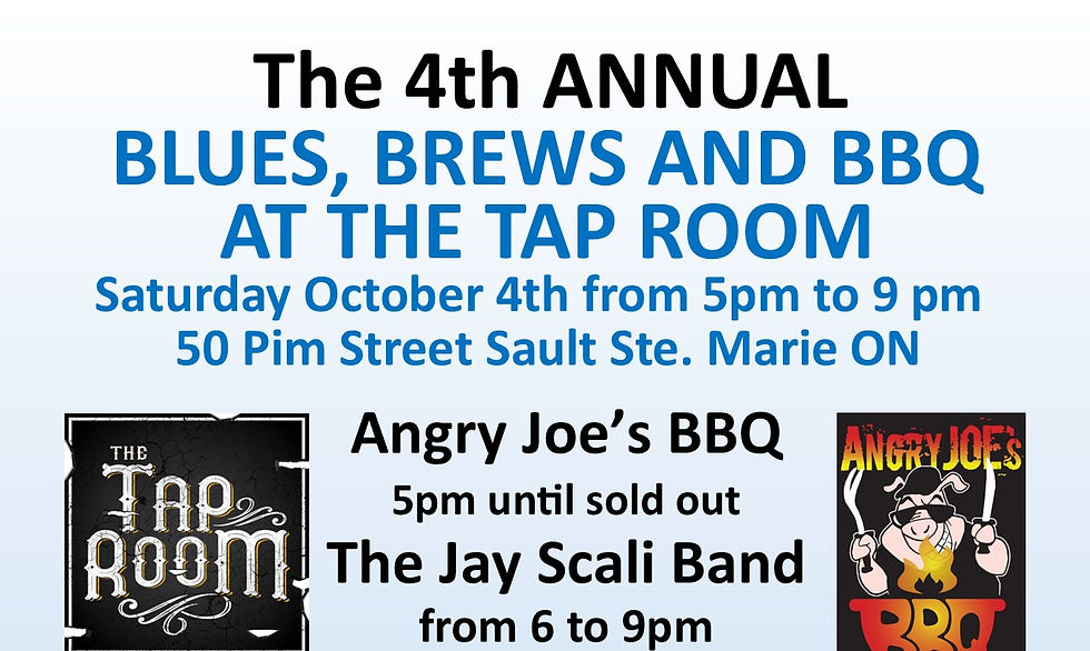 4th Annual Blues, Brews, and BBQ at the Tap Room