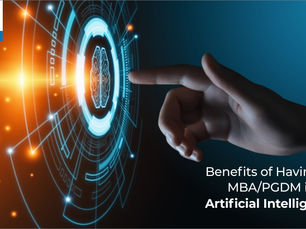 Benefits of Having an MBA or PGDM in Artificial Intelligence