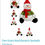 Miniatura: Boneco de Neve Sentado