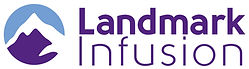 Landmark Infusion Logo (9 in wide) w bor