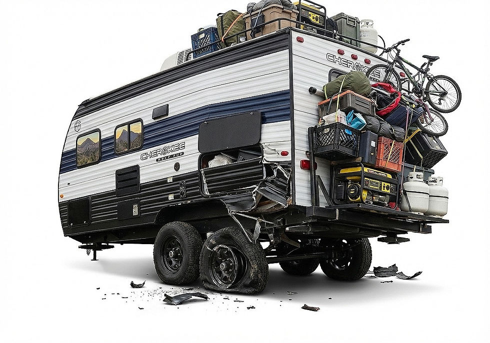 本当に気をつけて!過積載!