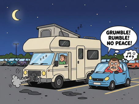 駐車場での騒音問題