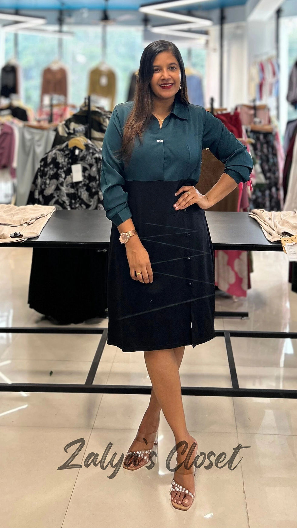 Thumbnail: Formal Satin Dress