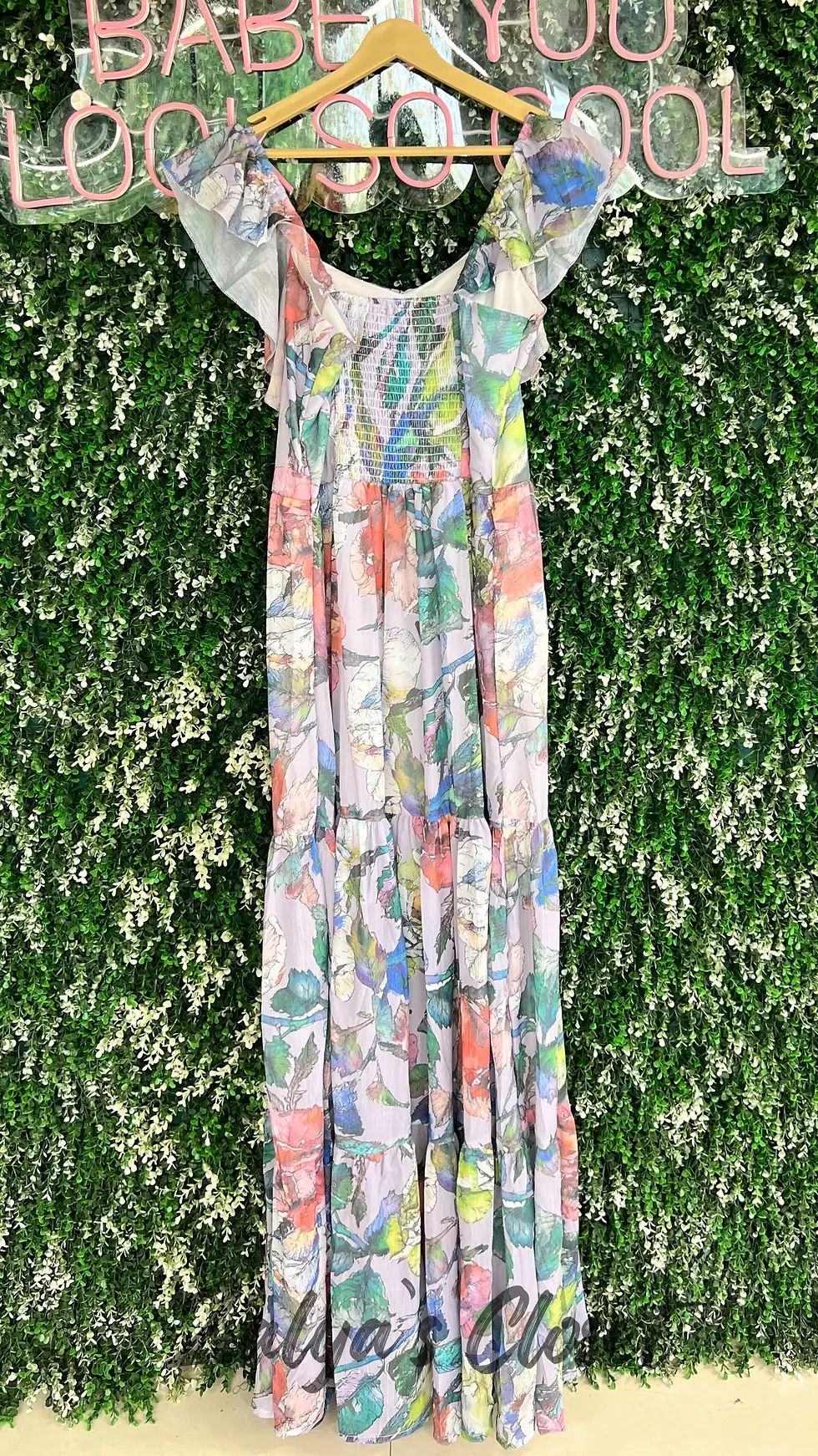 Thumbnail: Long Floral Gown 