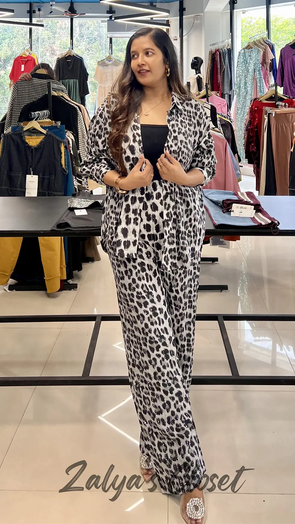 Thumbnail: Imported Animal Printed Co Ord Set