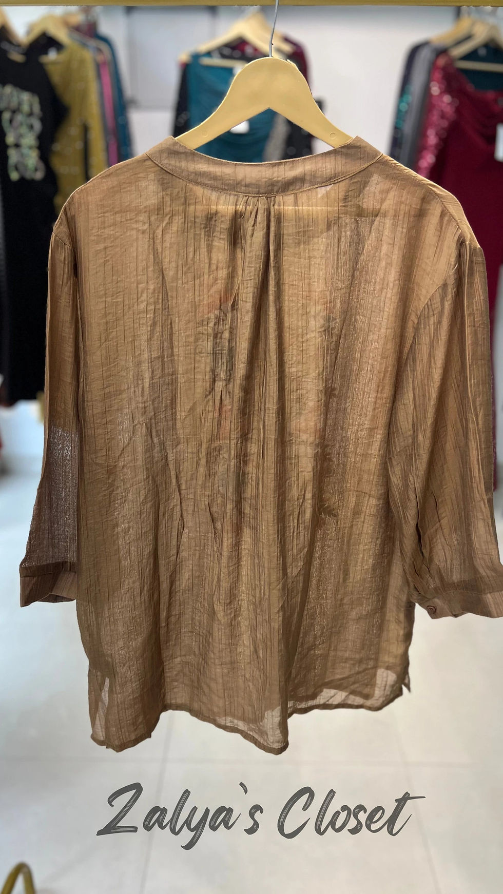 Thumbnail: Embroidered Tops Plus Size