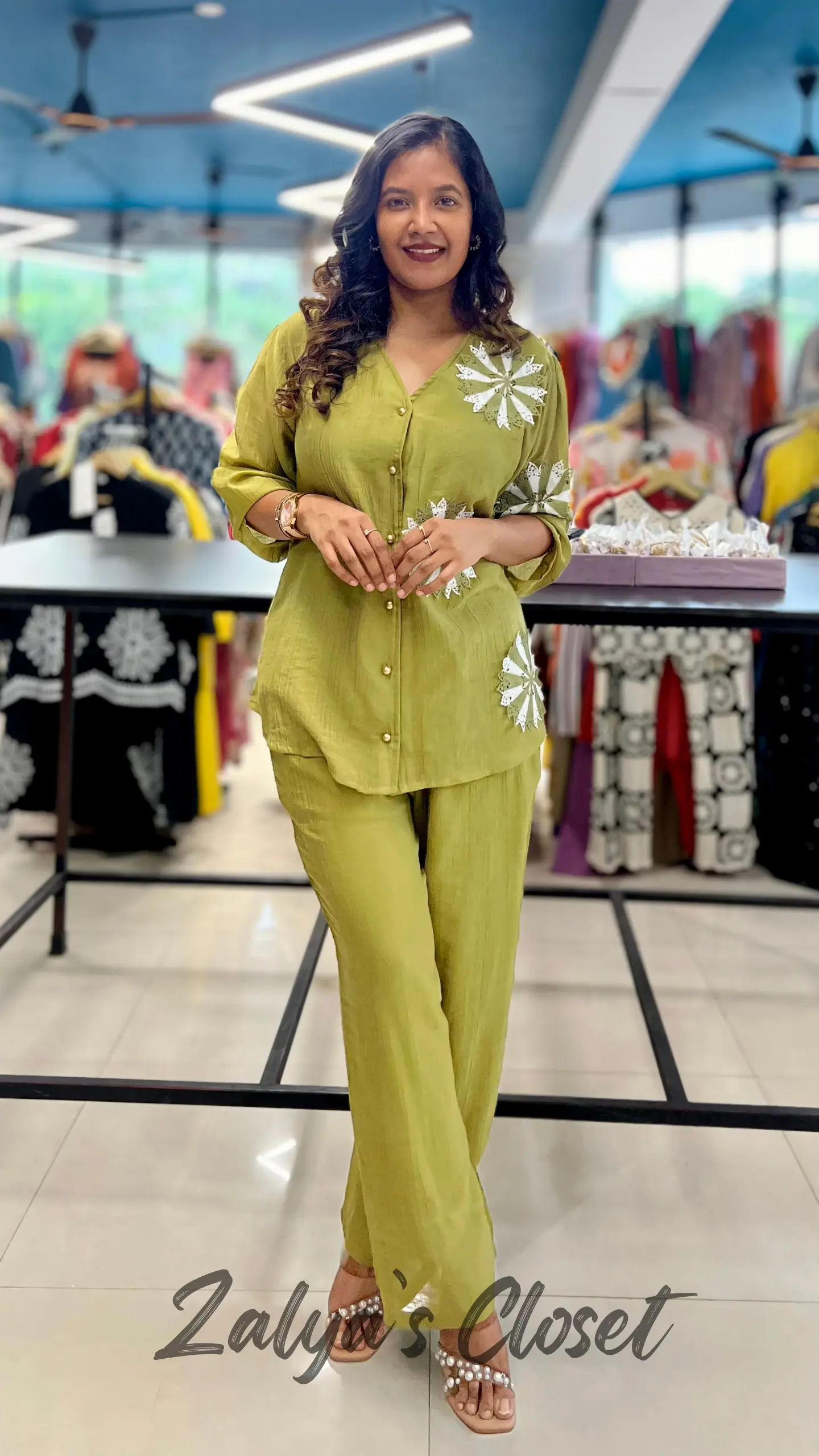 Plus Size Designer Co-ord Set