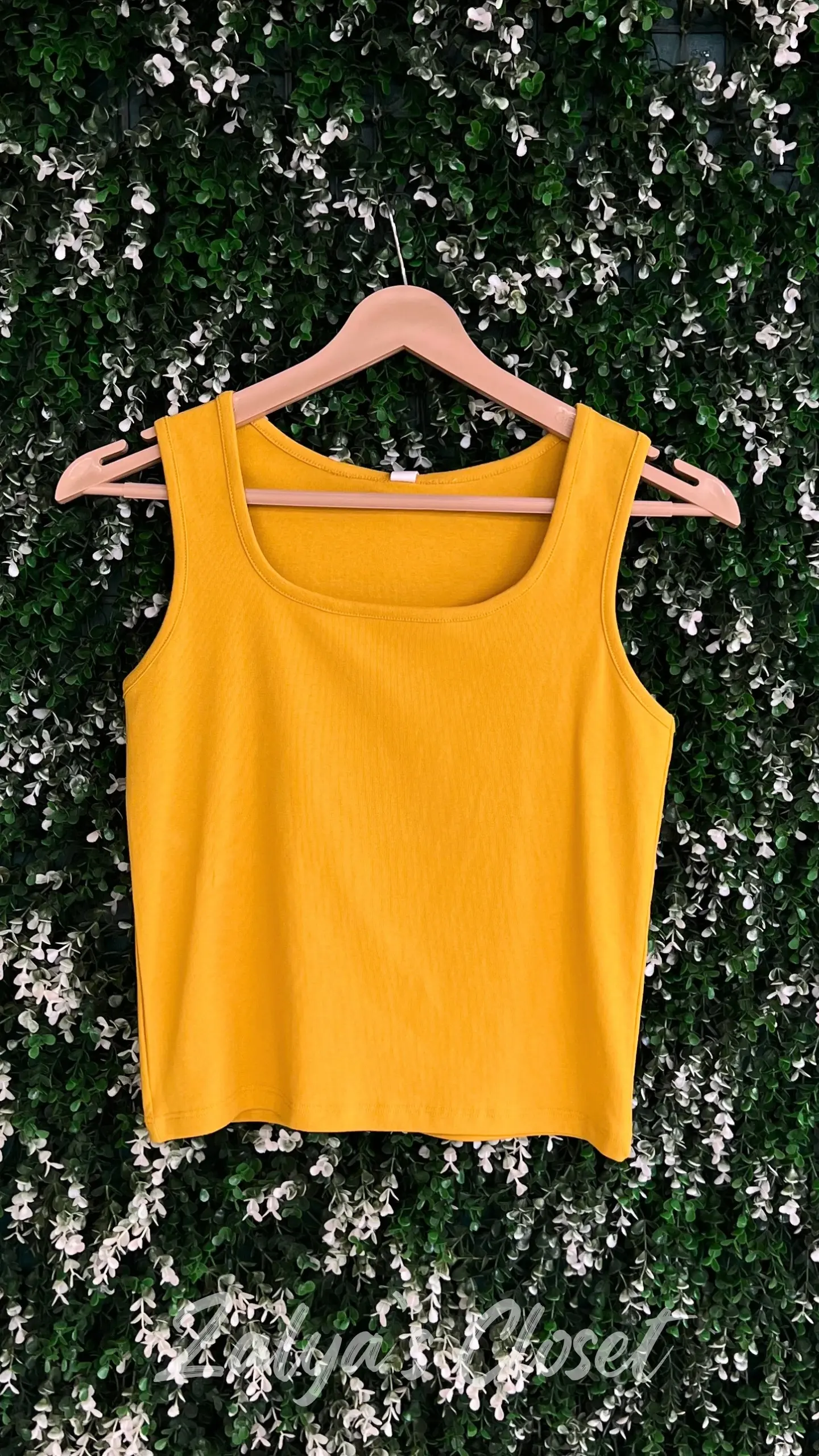 Imported Ribbed Tank Tops