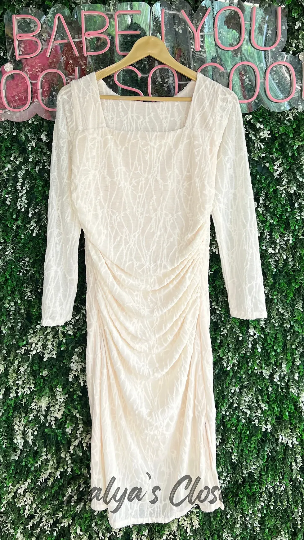 Thumbnail: Imported Bodycon Lace Dress