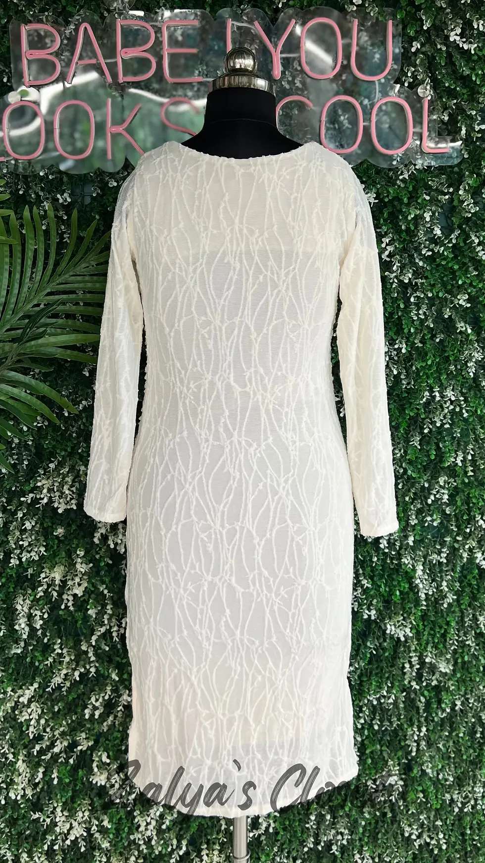 Thumbnail: Imported Bodycon Lace Dress