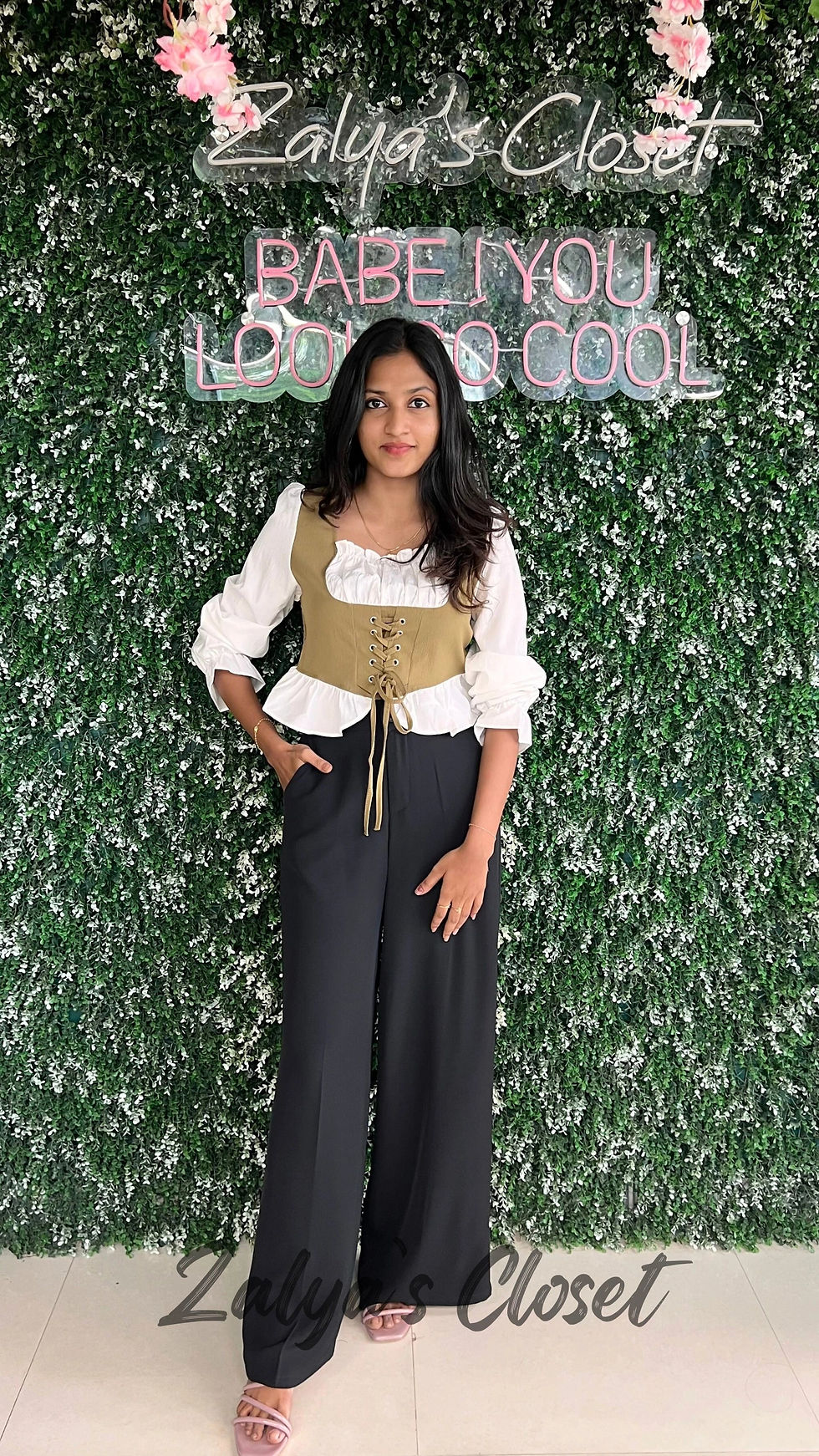Thumbnail: Imported Korean Double Style Layer Corset Tops
