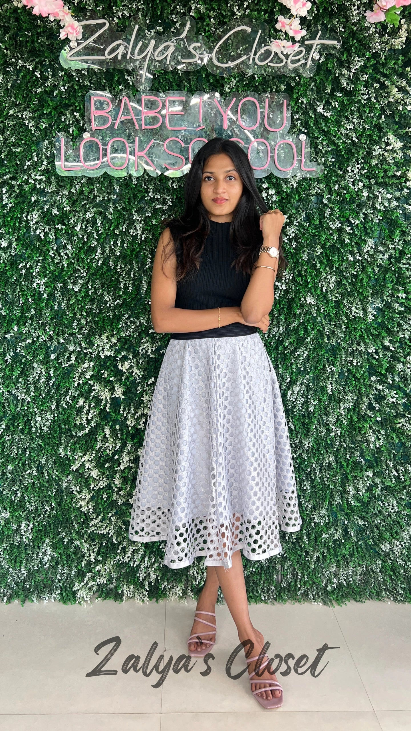 Imported Double Layer Skirt