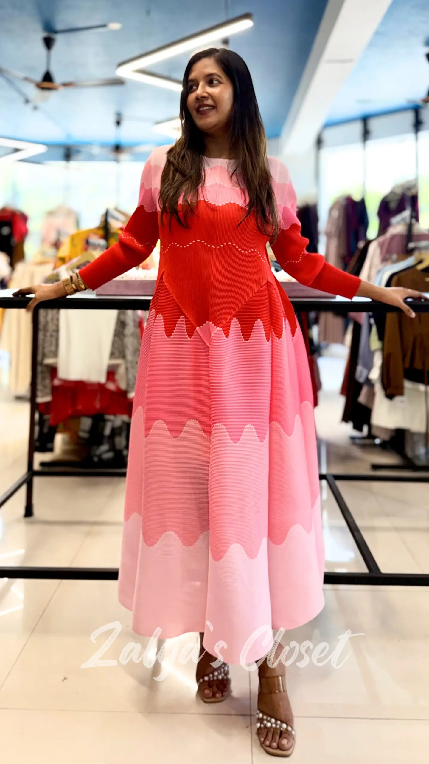 Imported Multi Shade Barbie Magic Dress