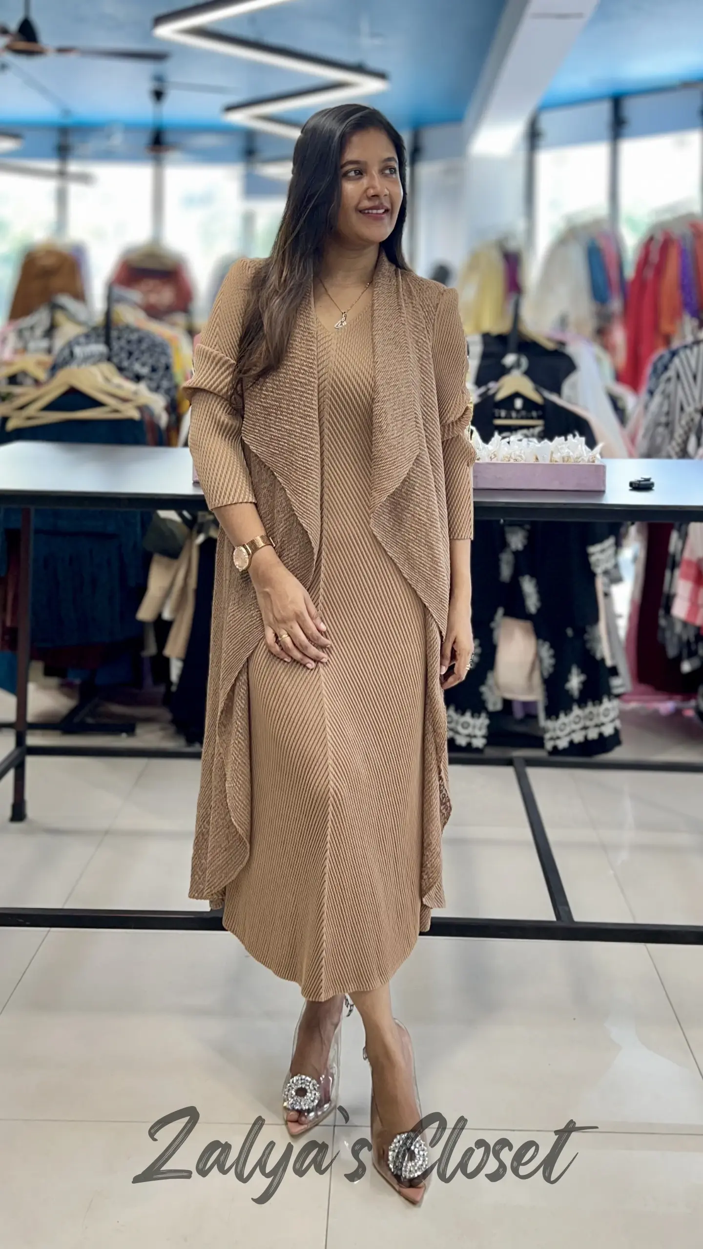 Imported Jacket Style Dress