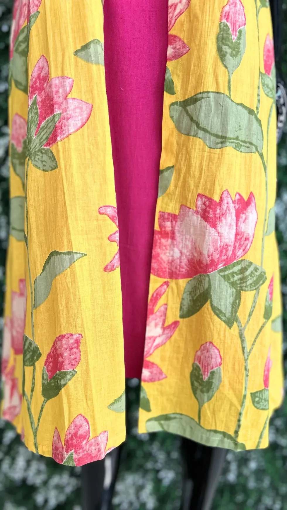 Thumbnail: Pure Cotton Inner and Contrast Shrug 