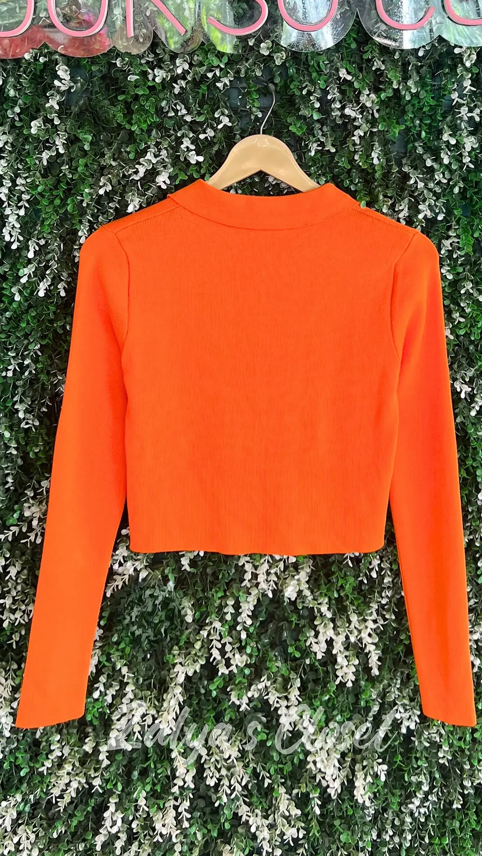 Thumbnail: Imported Solid Collar Neck with Zip Pattern