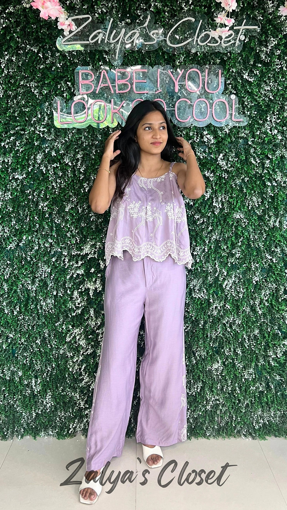 Thumbnail: Top and Pant Side Printed Co-ord Set