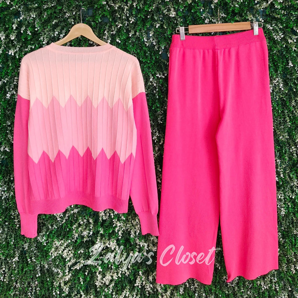 Thumbnail: Imported Dual Color Airport Look Co-ord Set