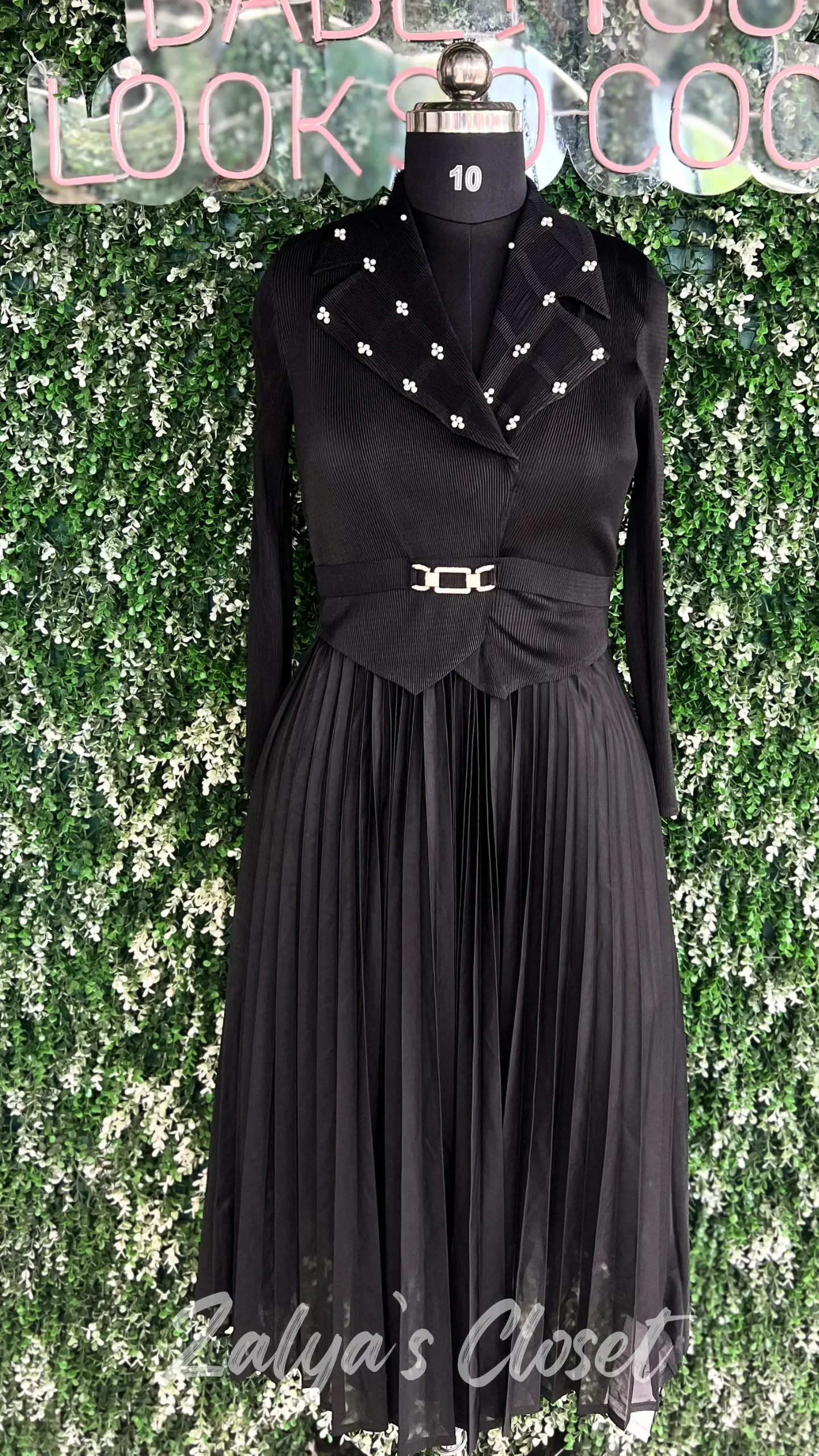 Imported Magic Dress with Pearl Work 