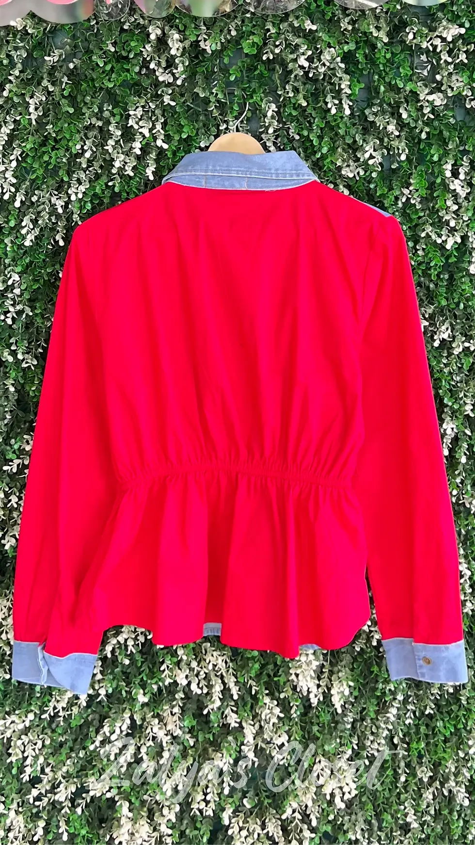 Thumbnail: Plus Size Peplum Style Top