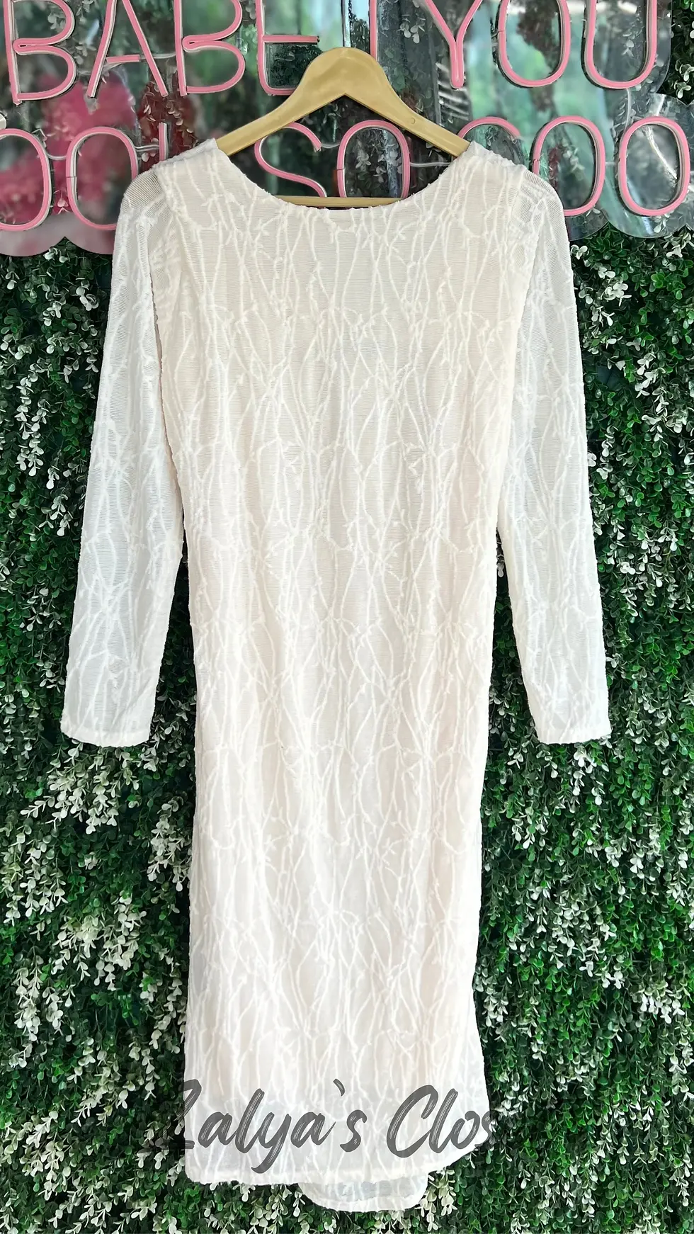 Thumbnail: Imported Bodycon Lace Dress