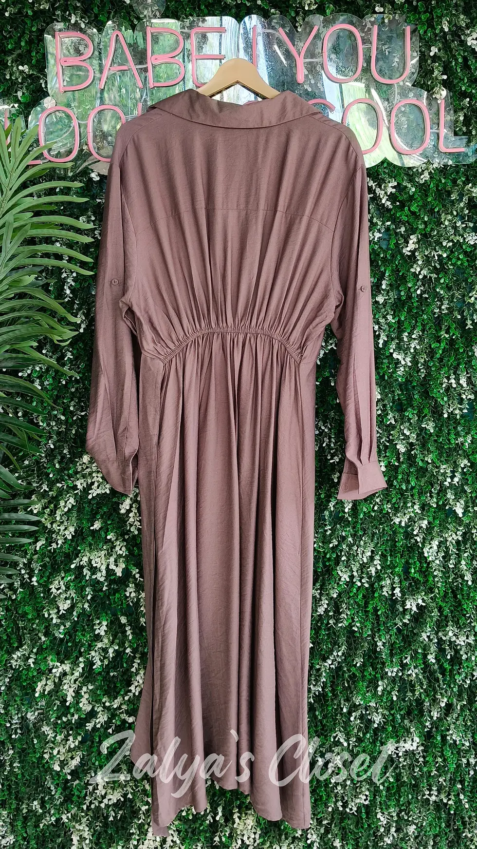 Thumbnail: Imported Solid Formal Dress 