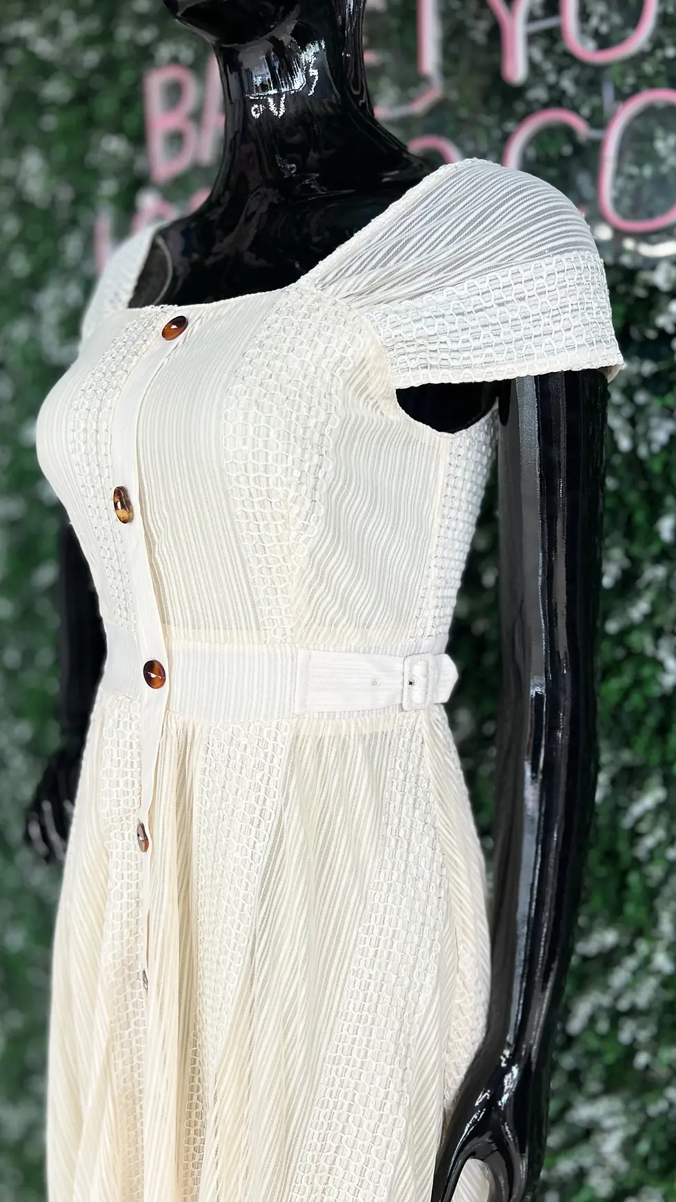 Thumbnail: Imported Beige Korean Dress