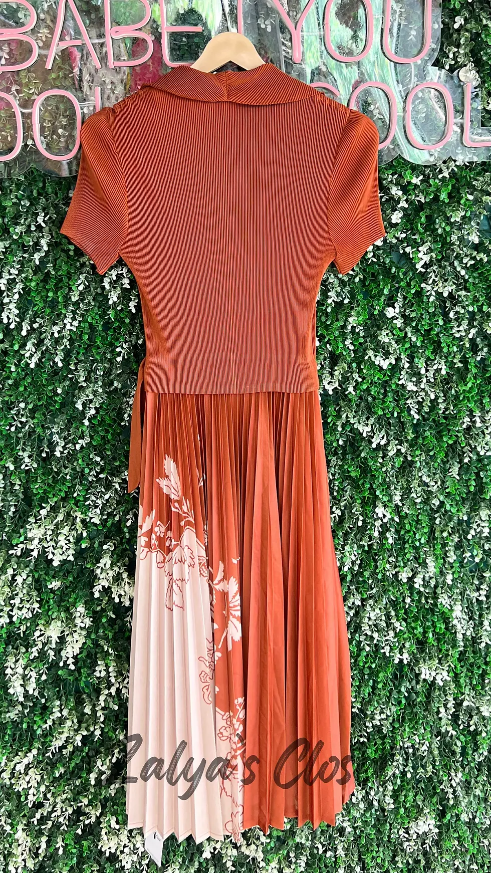 Thumbnail: Imported Magic Dress with Dual Shade at Bottom Portion