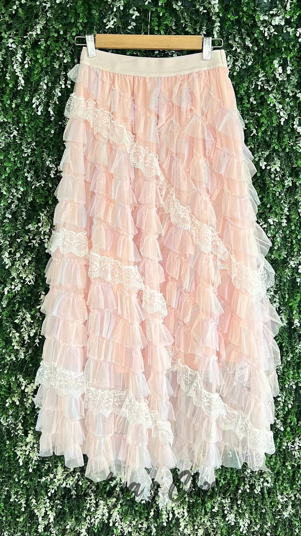Thumbnail: Imported Multi Coloured Ruffle Skirt 