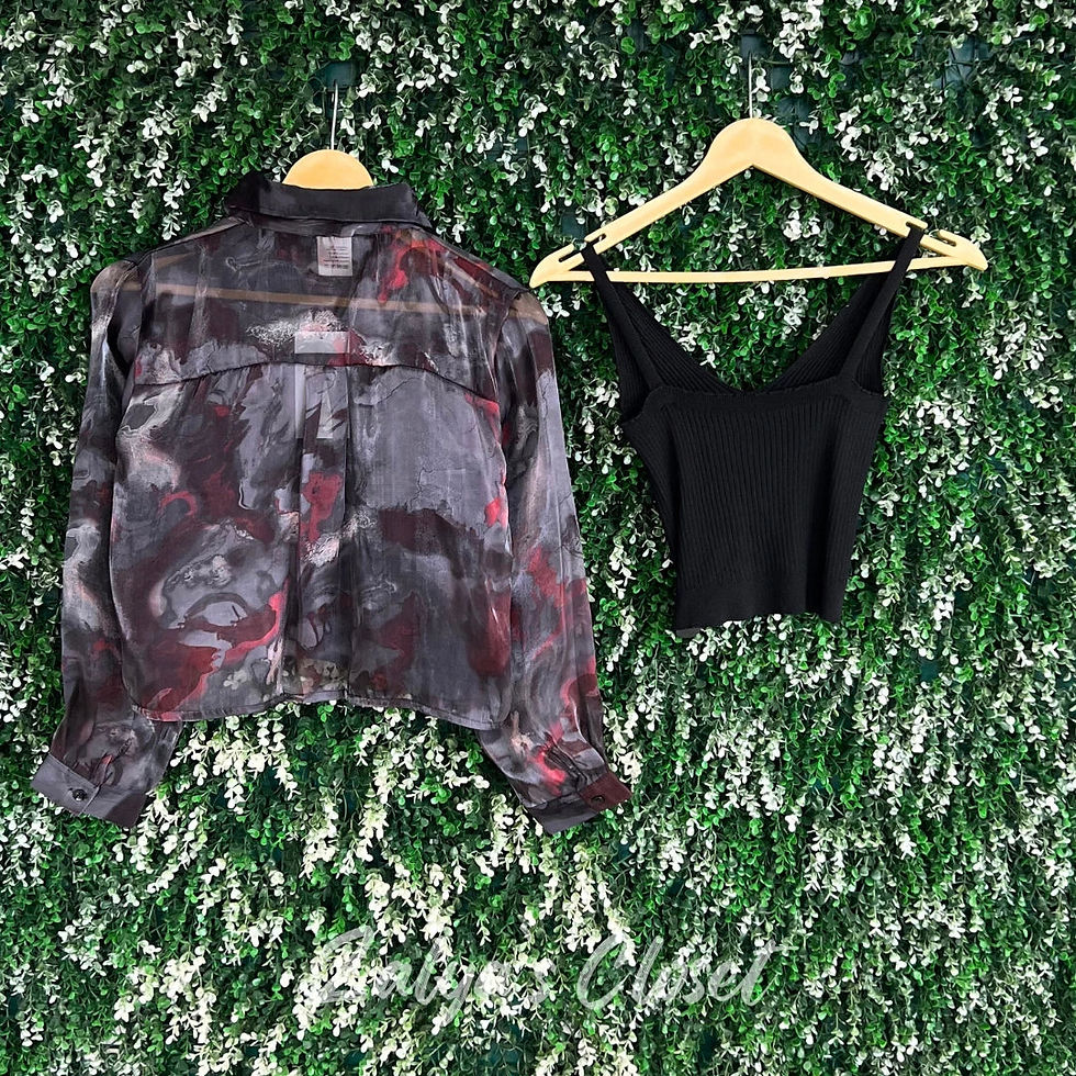 Thumbnail: Floral Full Sleeve Tops with Inner