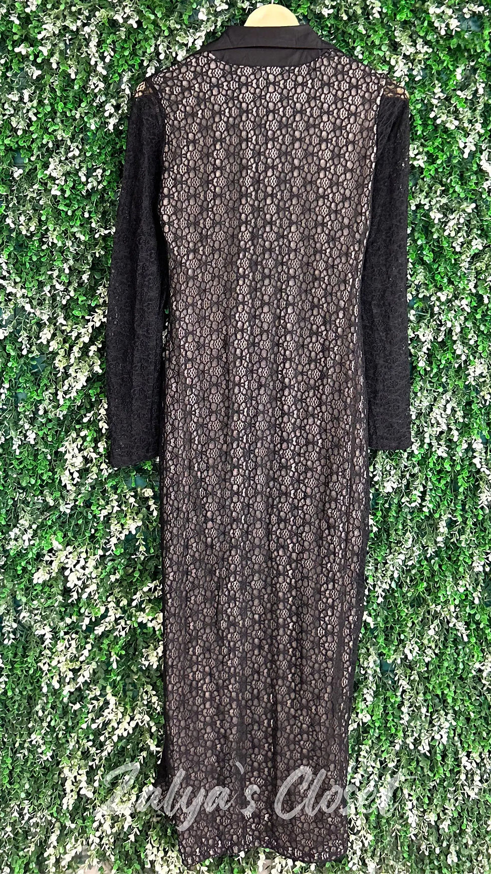 Thumbnail: Imported Lace Design Long Dress