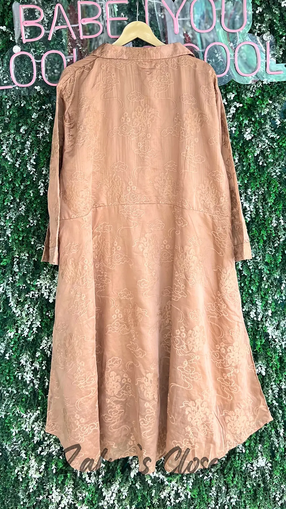 Thumbnail: Plus Size Long Shirt Dress