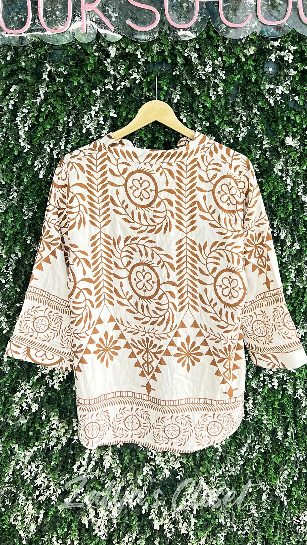 Thumbnail: Printed Plus Size Tops