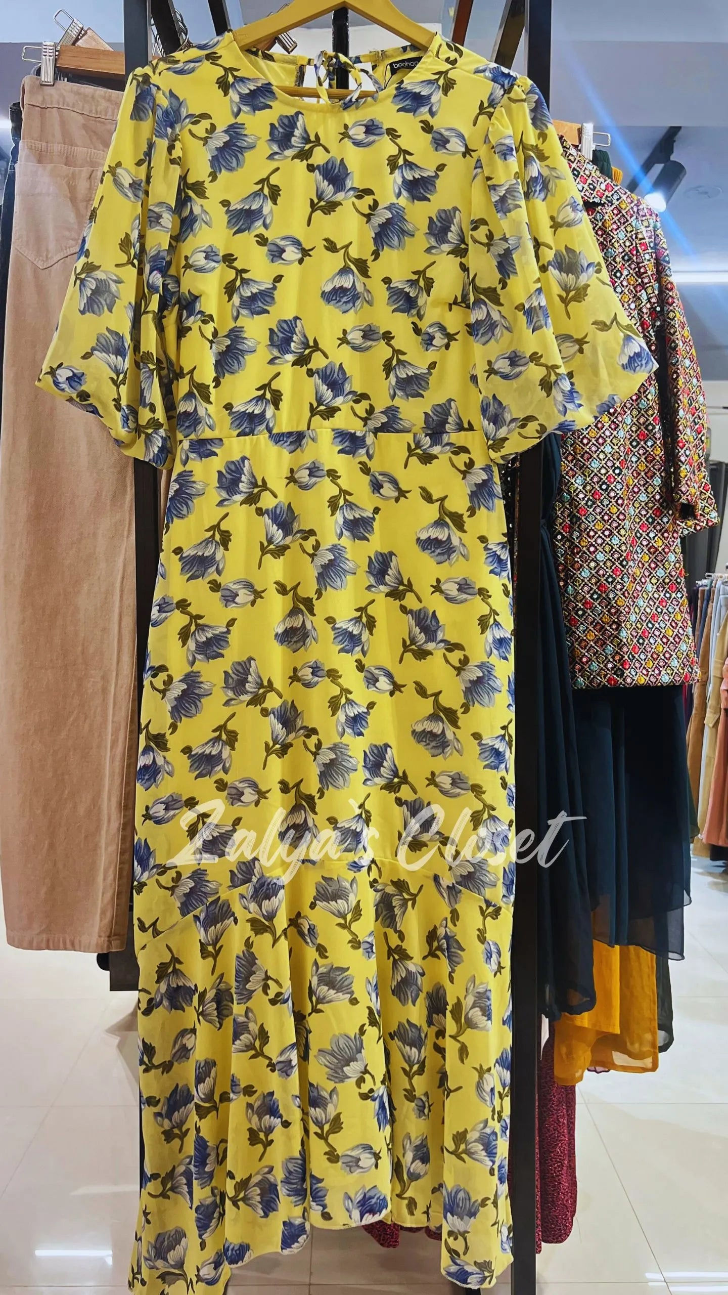 Boohoo Long Dress