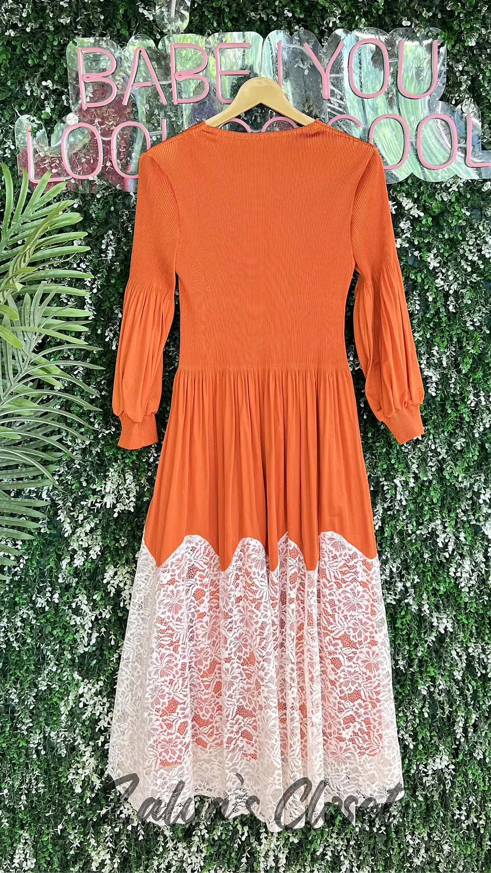 Thumbnail: Imported Lace Magic Dress