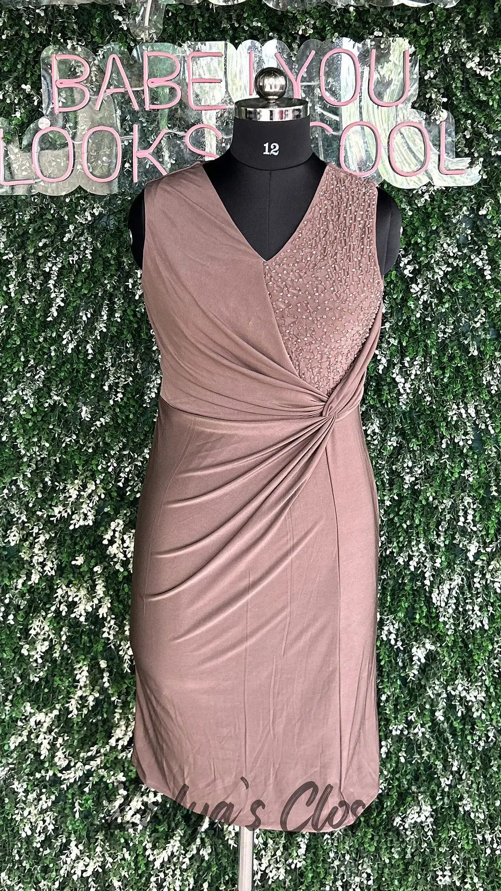 Thumbnail: One  Side Stone Work Party Wear 