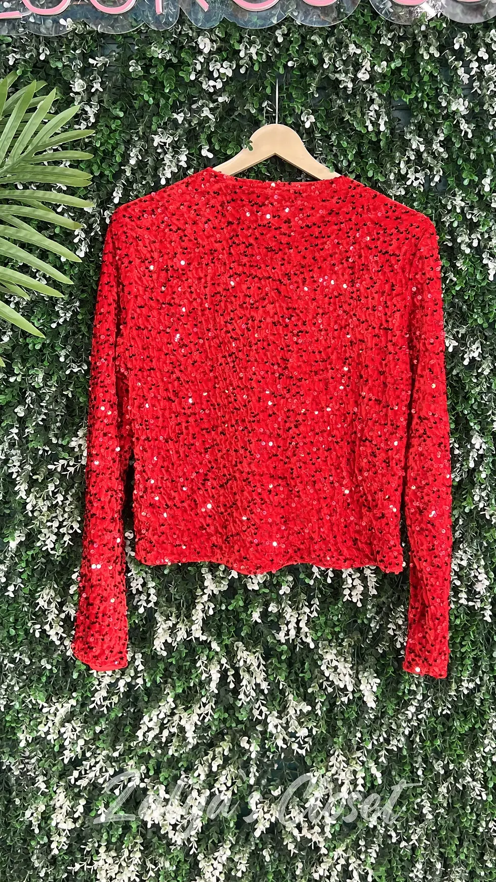 Thumbnail: Red Party Wear Top With Front Knot