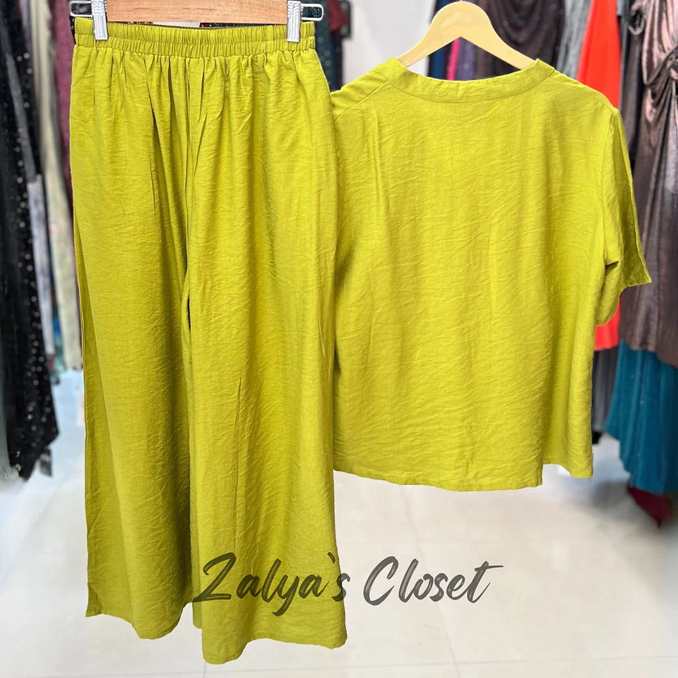 Thumbnail: Front Embroidered Top and Pant Co-ord Set