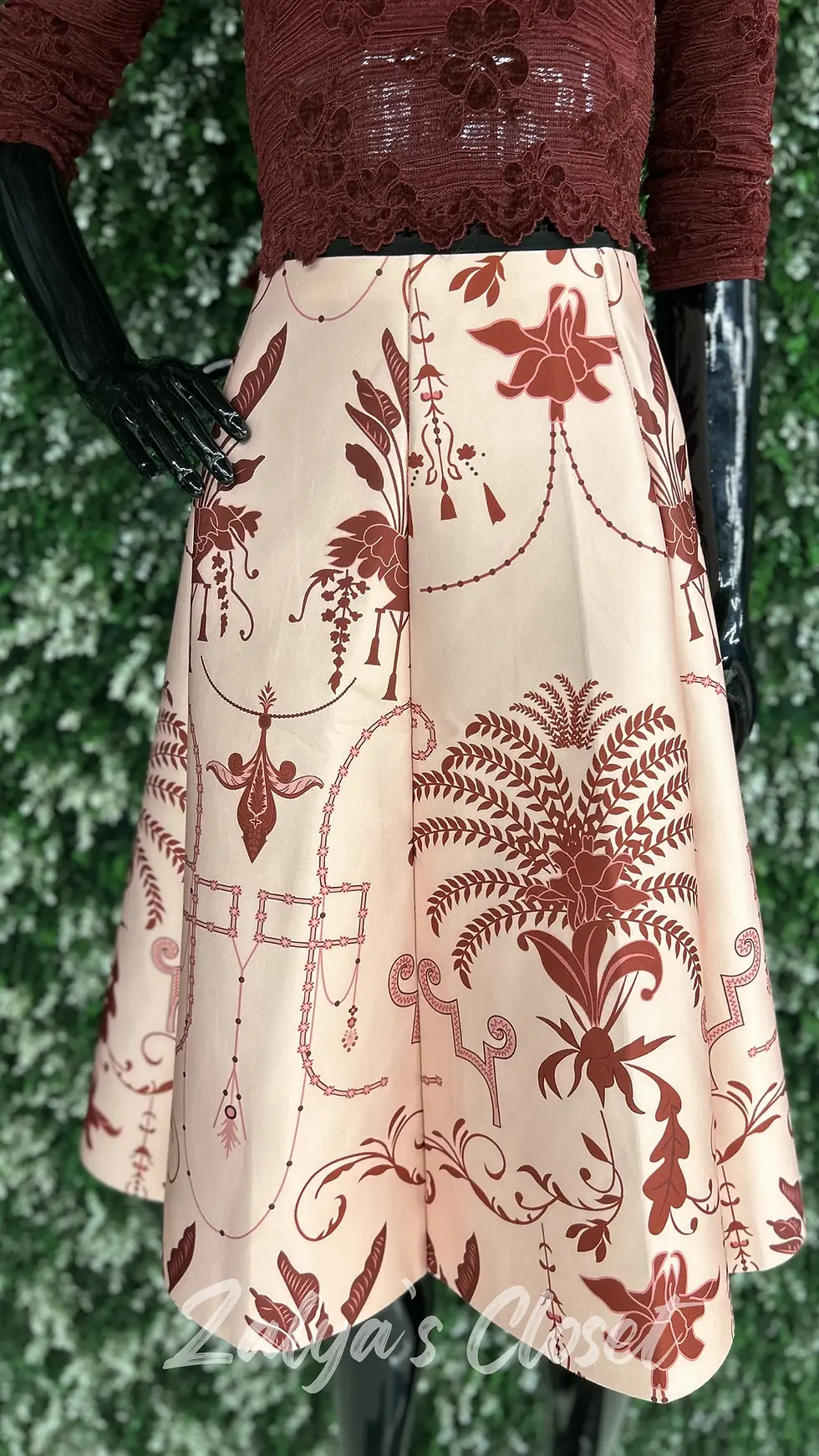 Thumbnail: Printed Foam Imported Skirt