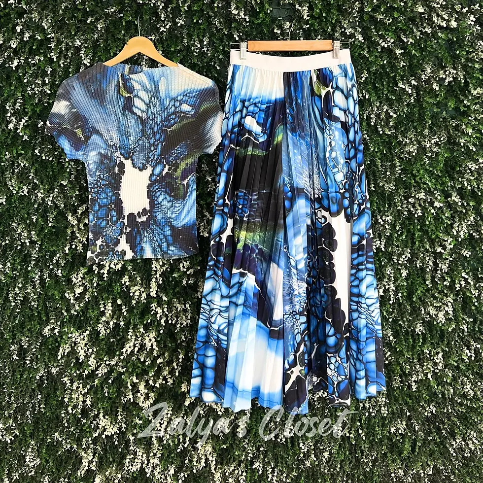 Thumbnail: Imported Magic Top and Palazoo Pant Co-ord Set