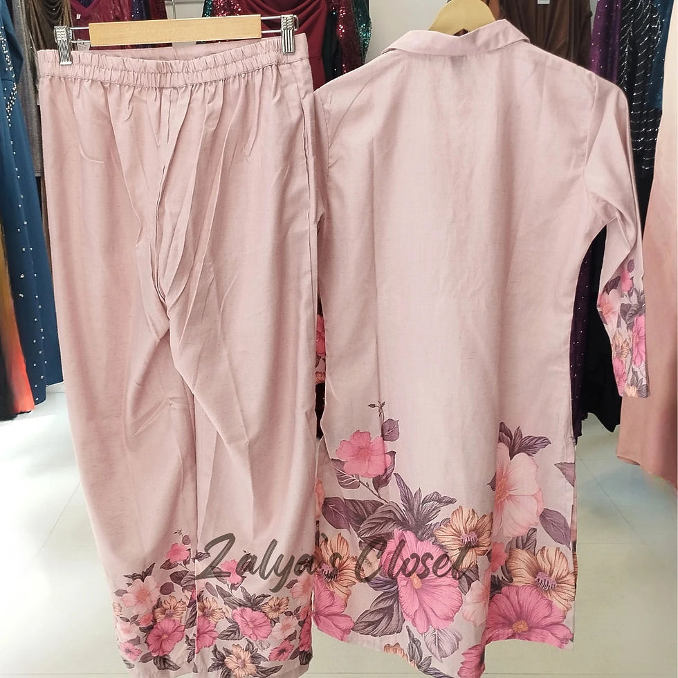 Thumbnail: Bottom Flower Printed Co-ord set