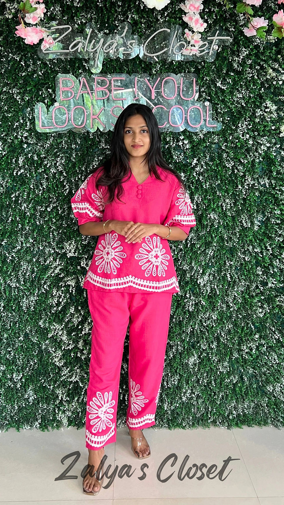 Thumbnail: Cropped Pant and Top Co-ord Set
