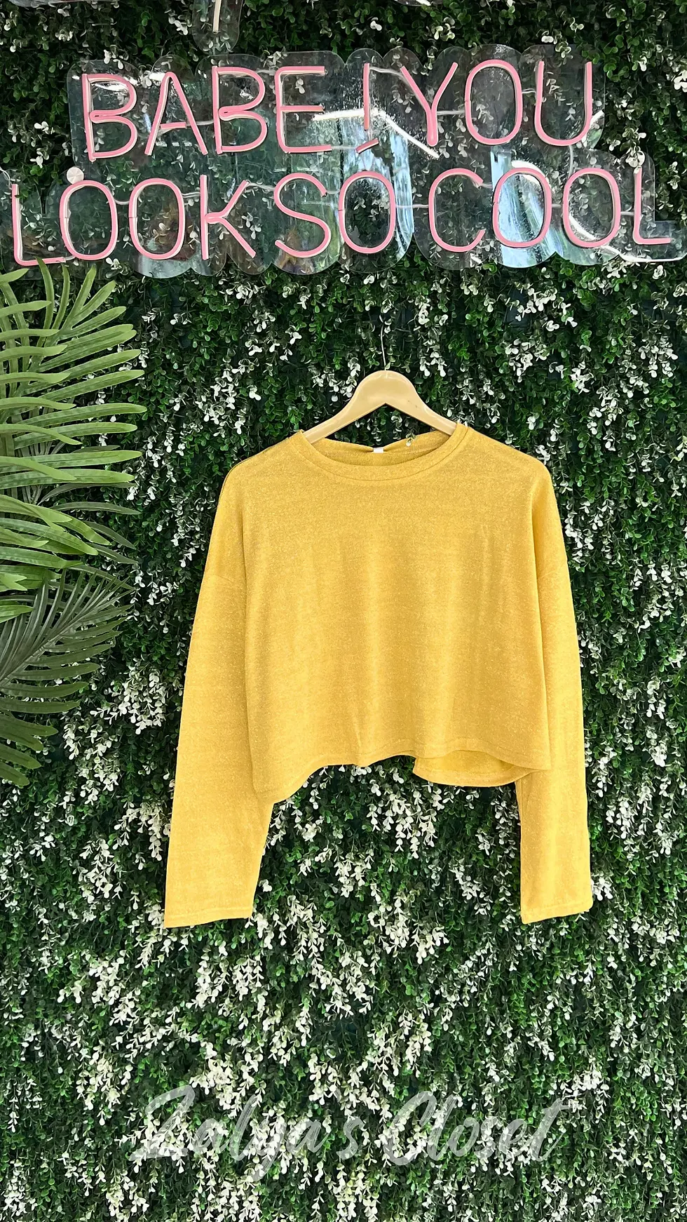 Thumbnail: Shimmer Plus Size Crop Top 