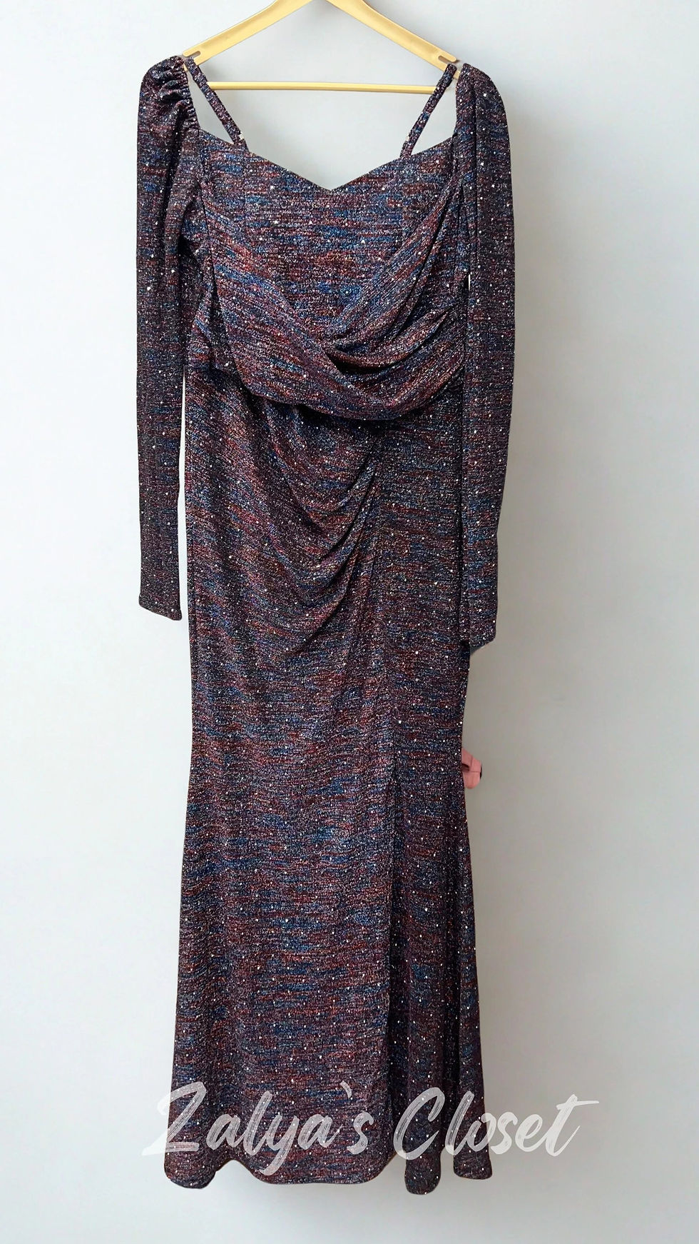 Thumbnail: Sweet Heart Neck Full Length Party Wear