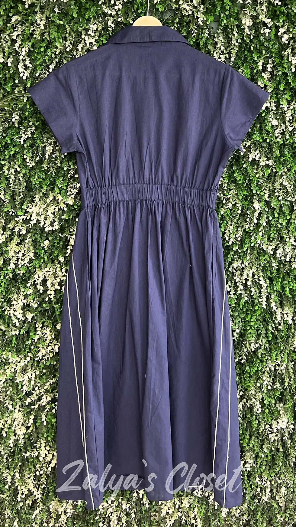 Thumbnail: Designer Dress with Stripes