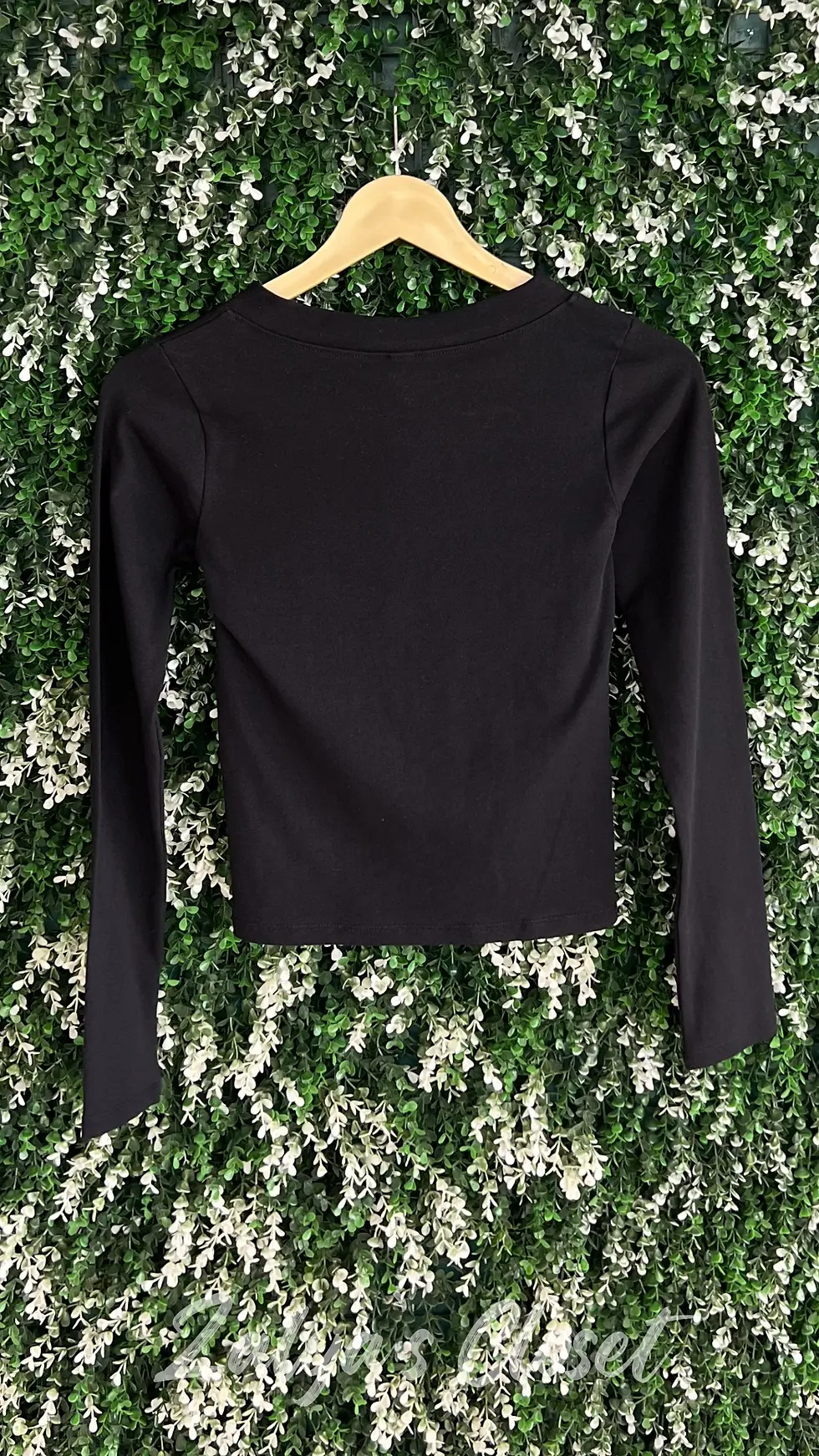 Thumbnail: Full Sleeve V Neck Basic Tops
