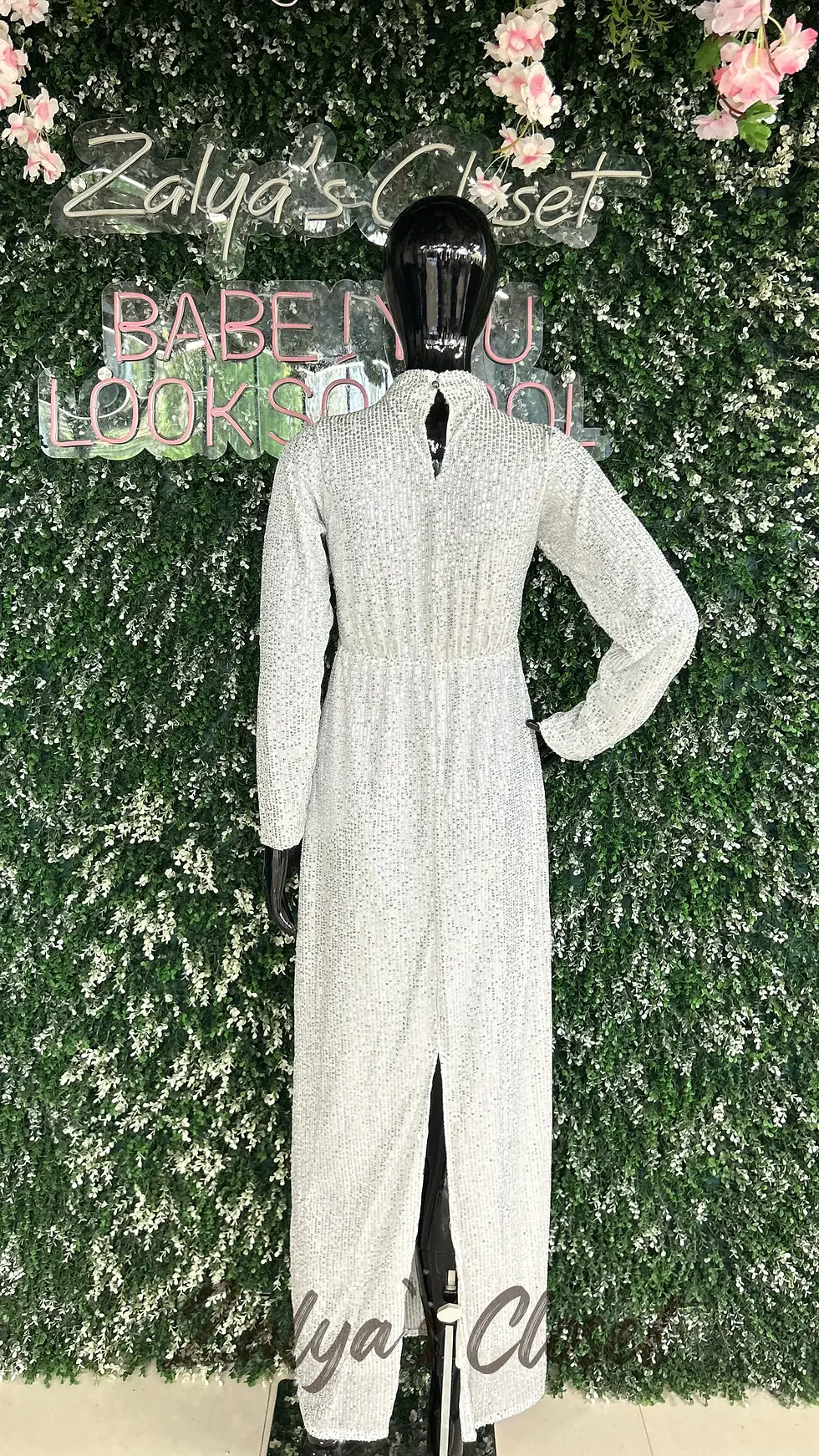 Thumbnail: Imported Long Sequence Party Wear